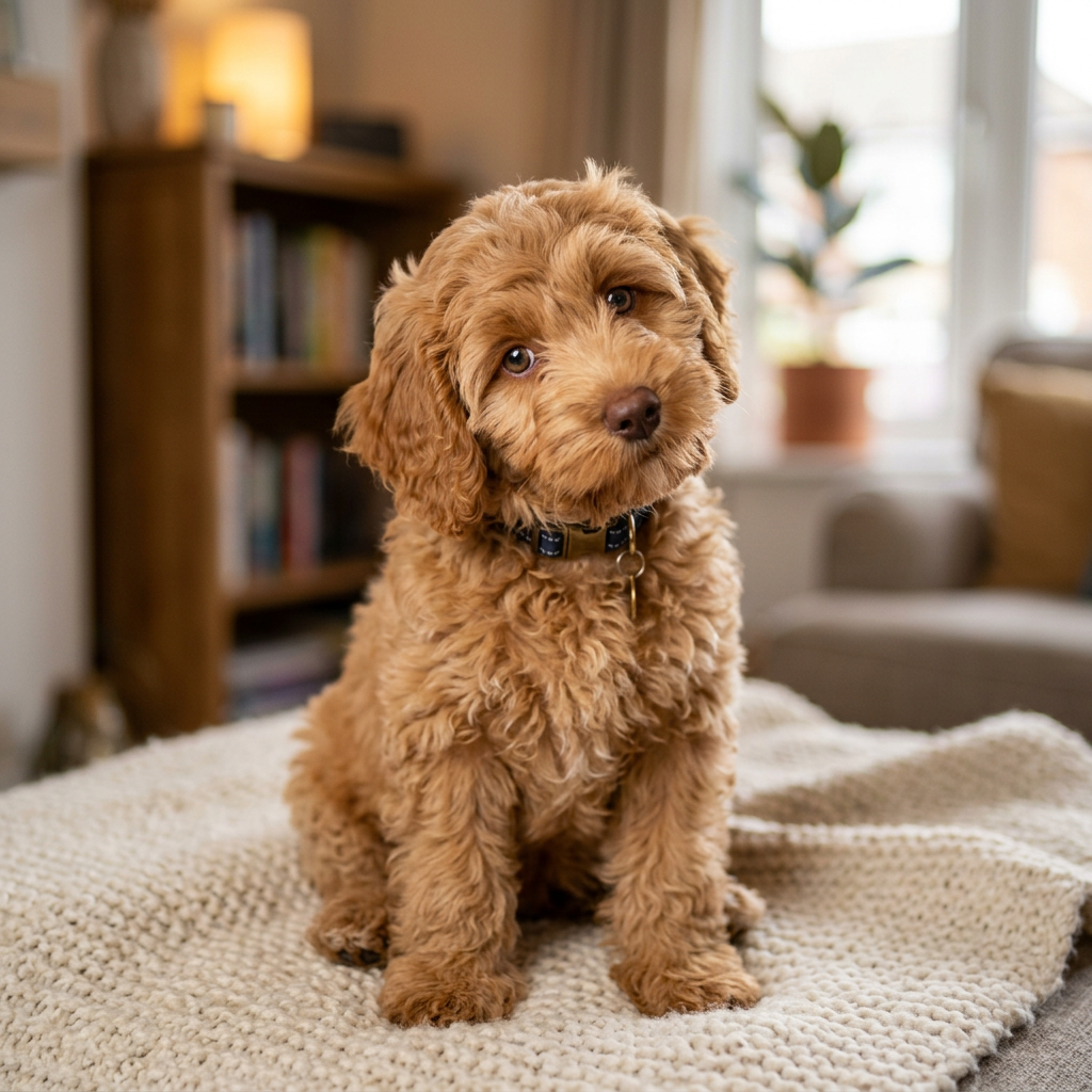 Labradoodle puppy