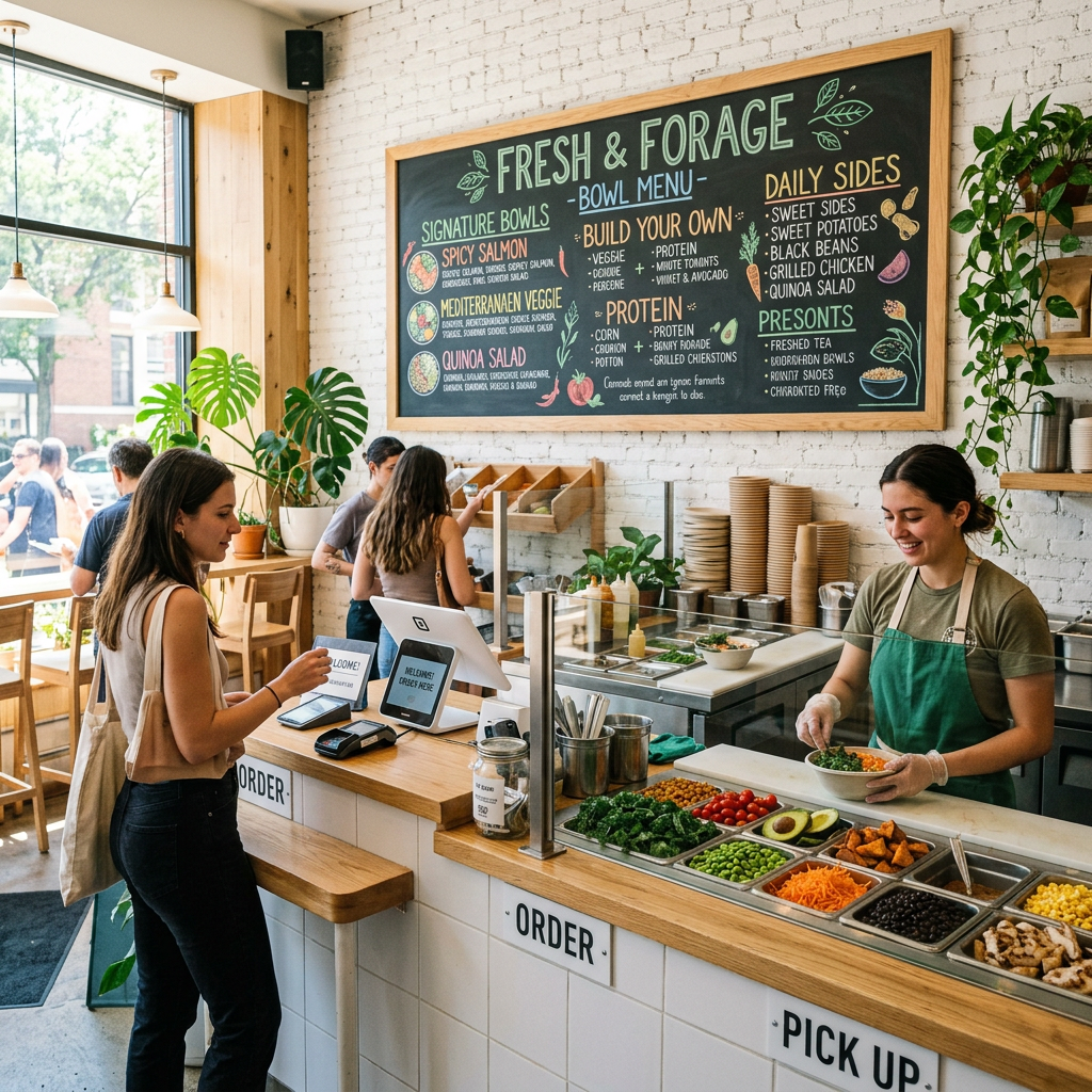 Fast casual restaurant
