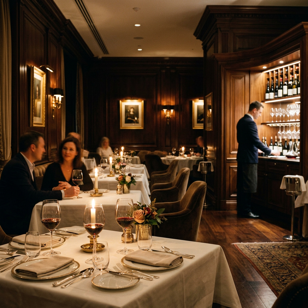 Fine dining restaurant